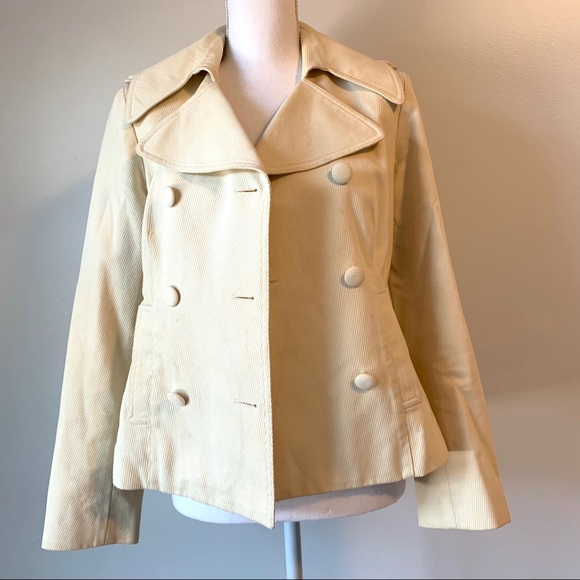 Etcetera Jackets & Coats Ivory Colored Jacket Poshmark